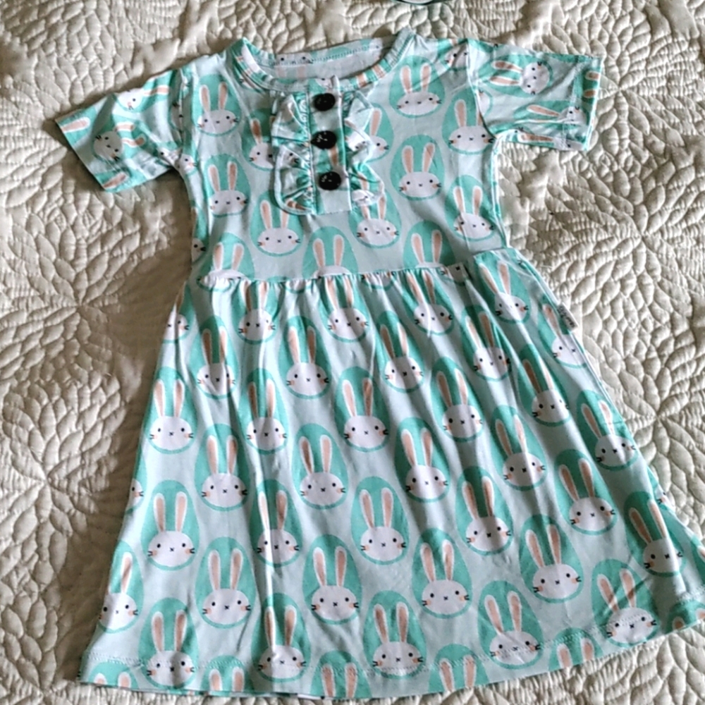 🆕 Gigi & Max TuTu dress bunnies 2/3T
